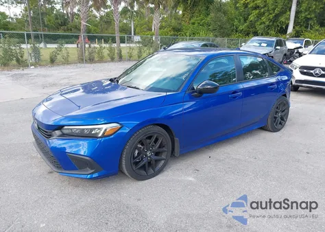 2024 Honda Civic Sport z USA, uszkodzony, nr VIN 2HGFE2F56RH592041